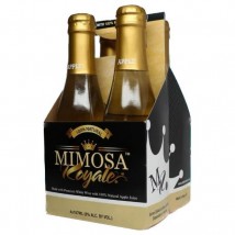 美國 MIMOSA ROYALE 美莎鮮果氣泡酒 187ml (蘋果味) (1套4支)